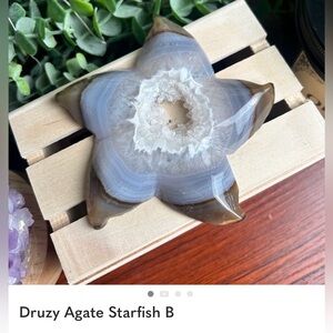 Druzy Agate Starfish B